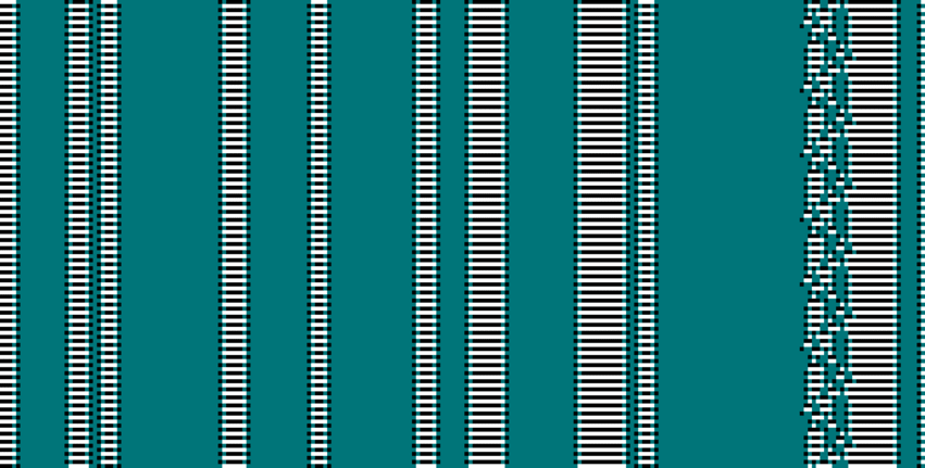 A coloured grid showing a repeated pattern.